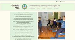 Desktop Screenshot of gratefulyoga.com